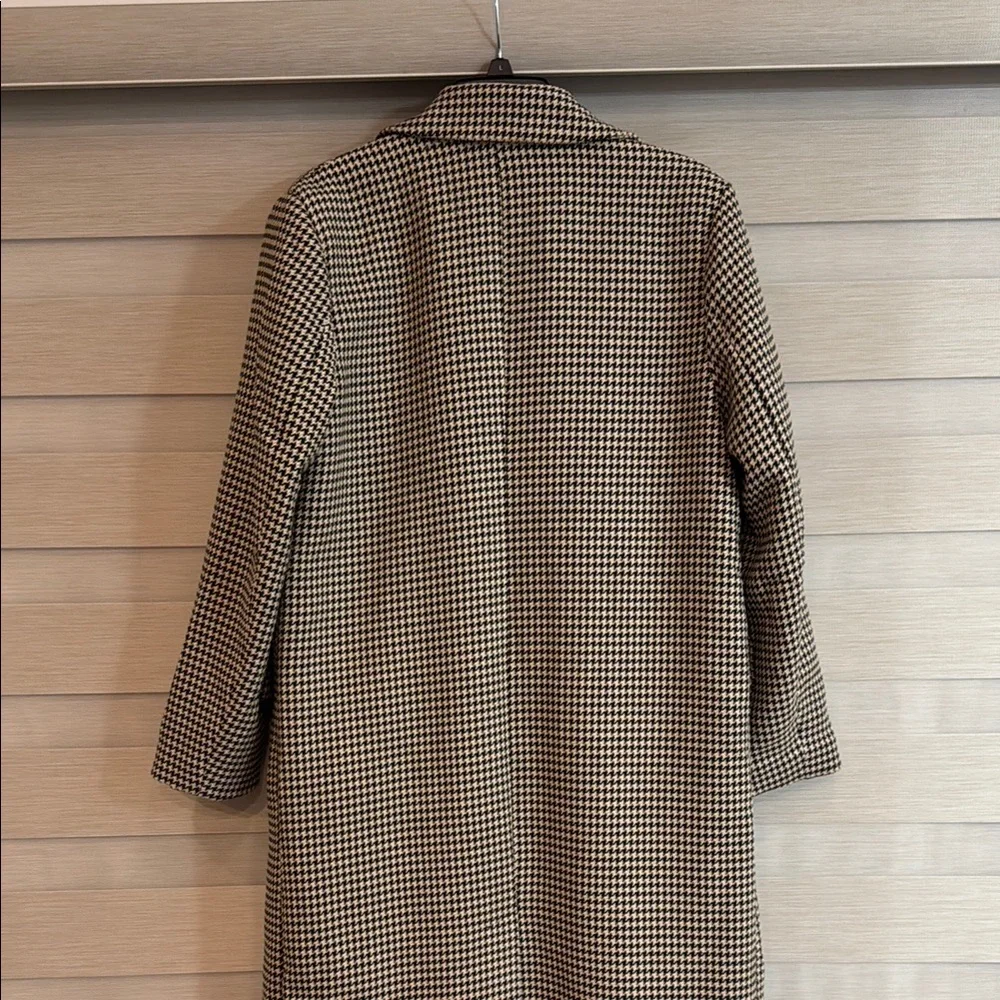 a new day Women's Black and Cream Trench Coat - Picture 6 of 7